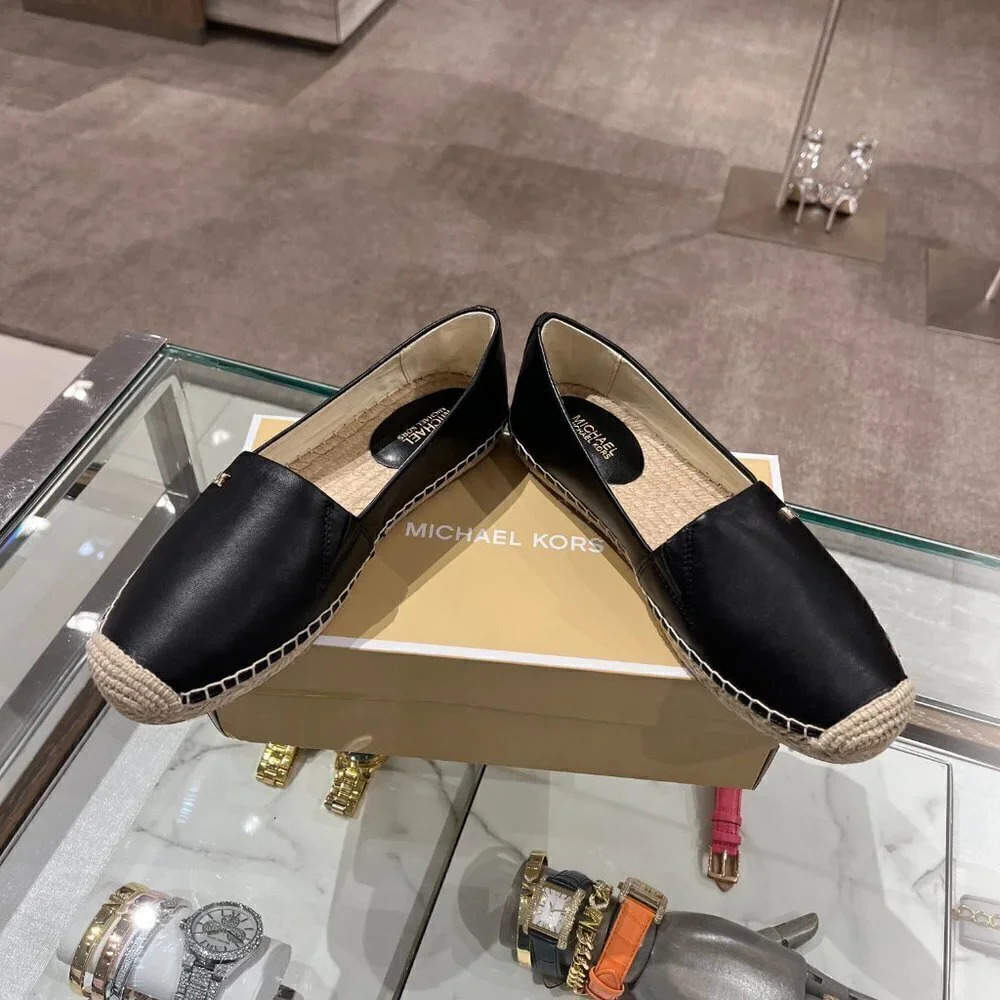 Kendrick Leather Slip-On Espadrille Size7 - Picture 2 of 7